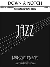 Down a Notch Jazz Ensemble sheet music cover